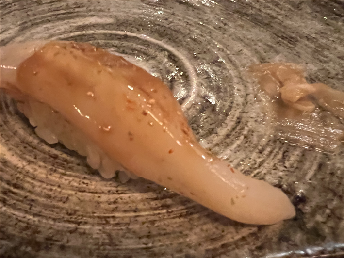 razor clam sushi